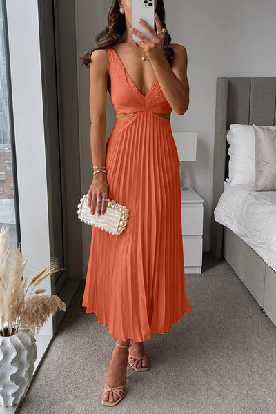 Zoe – dreamy drape maxi dress