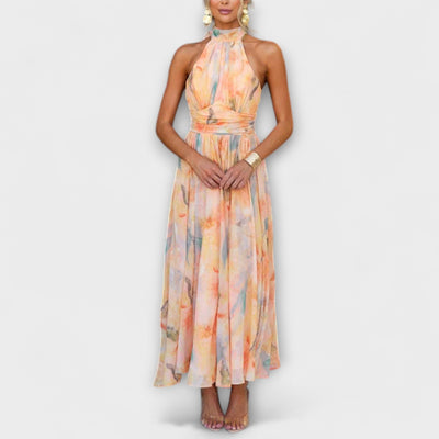 Halter-Neck – dreamy hues in motion