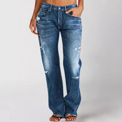 LISA - WIDE LEG DENIM JEANS