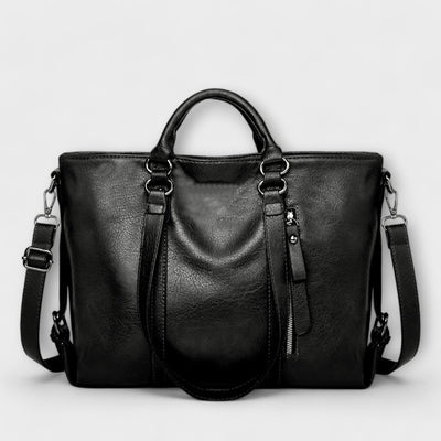 LARGE LEATHER BAG - TIMELESS STYLE & FUNCTIONALITY