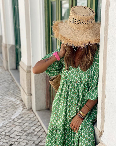 BELLONA - LONG BOHO DRESS