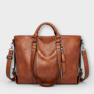 LARGE LEATHER BAG - TIMELESS STYLE & FUNCTIONALITY