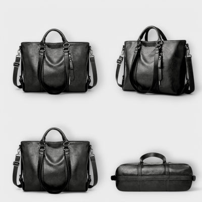 LARGE LEATHER BAG - TIMELESS STYLE & FUNCTIONALITY