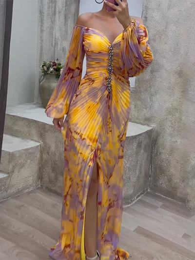 MARGO - ELEGANT V-NECK DRESS
