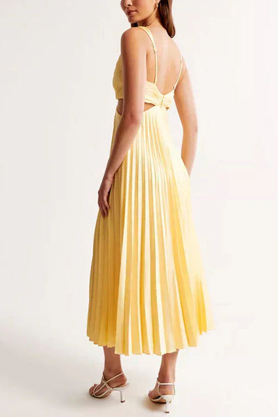 Zoe – dreamy drape maxi dress