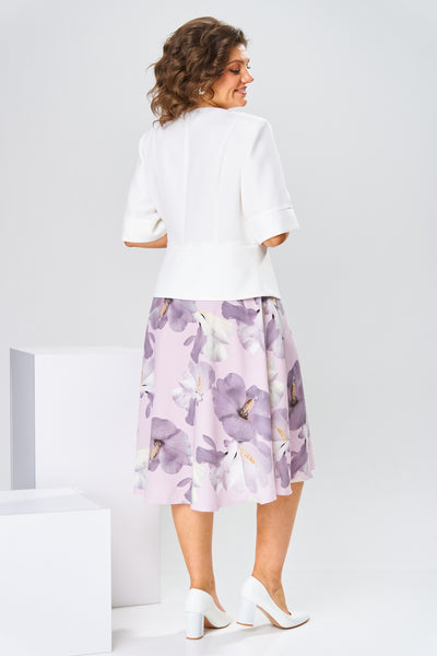 Aurelia – cotton & silk dress