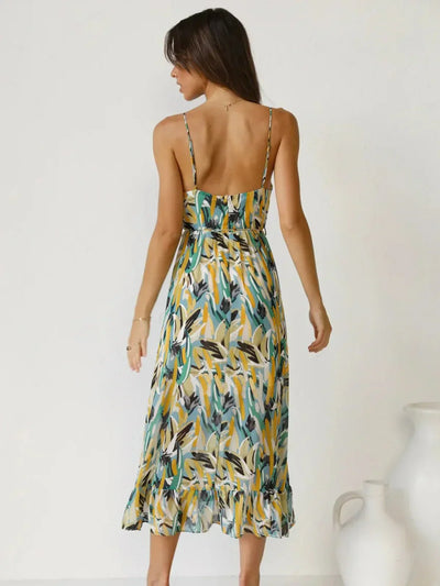 CHIARA - COLORFUL MIDI DRESS