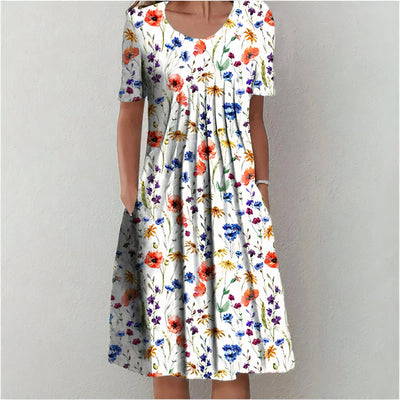 ULLA - ELEGANT COTTON DRESS