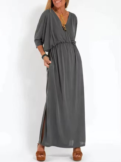 VINTAGE LONG DRESS - TIMELESS ELEGANCE