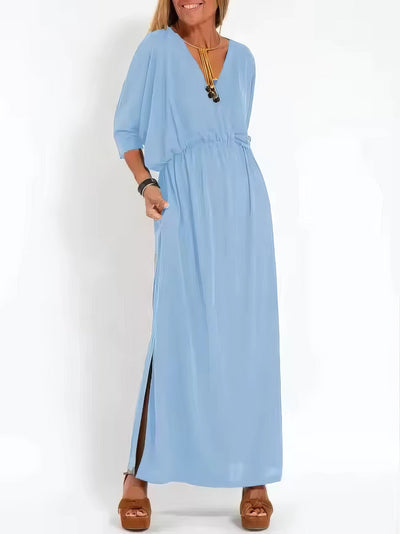 VINTAGE LONG DRESS - TIMELESS ELEGANCE
