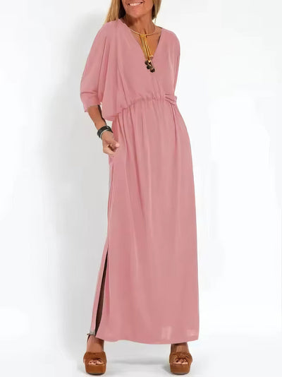 VINTAGE LONG DRESS - TIMELESS ELEGANCE