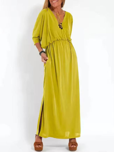 VINTAGE LONG DRESS - TIMELESS ELEGANCE
