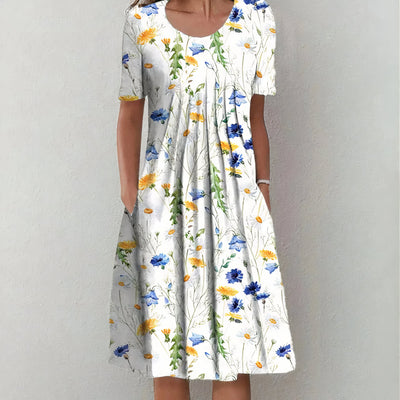 ULLA - ELEGANT COTTON DRESS