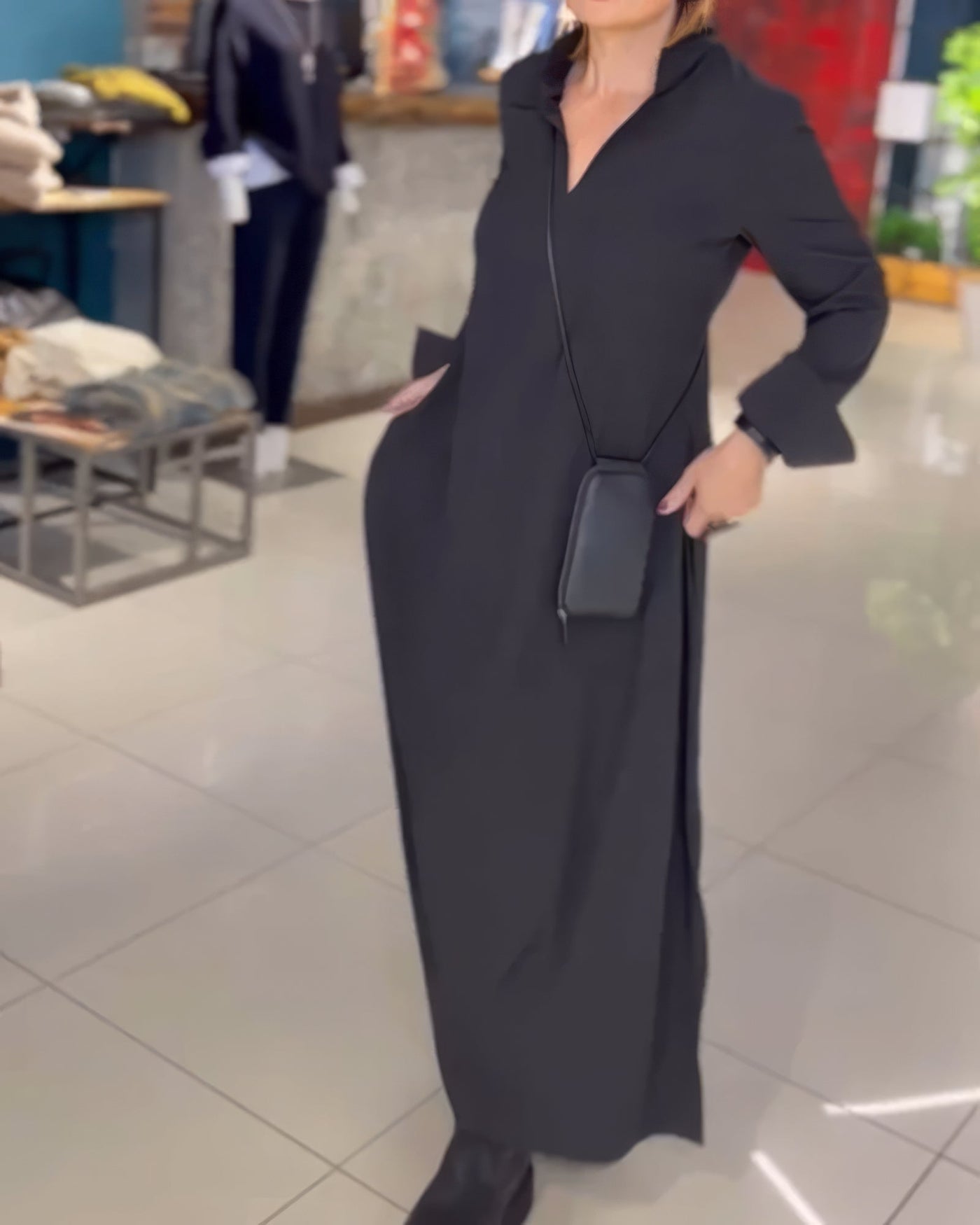 CLAUDIA - STRETCH MAXI DRESS