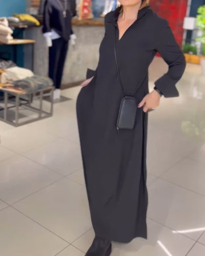 CLAUDIA - STRETCH MAXI DRESS
