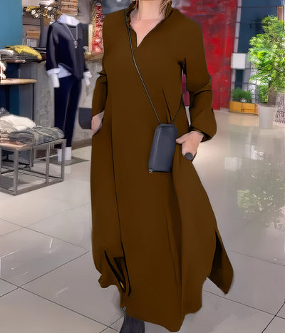 CLAUDIA - STRETCH MAXI DRESS